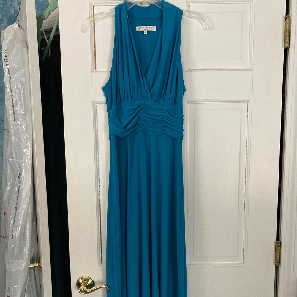 Teal dress